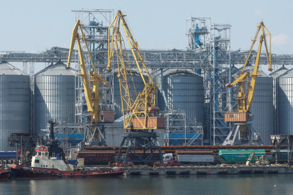 Ukraine Odesa grain port