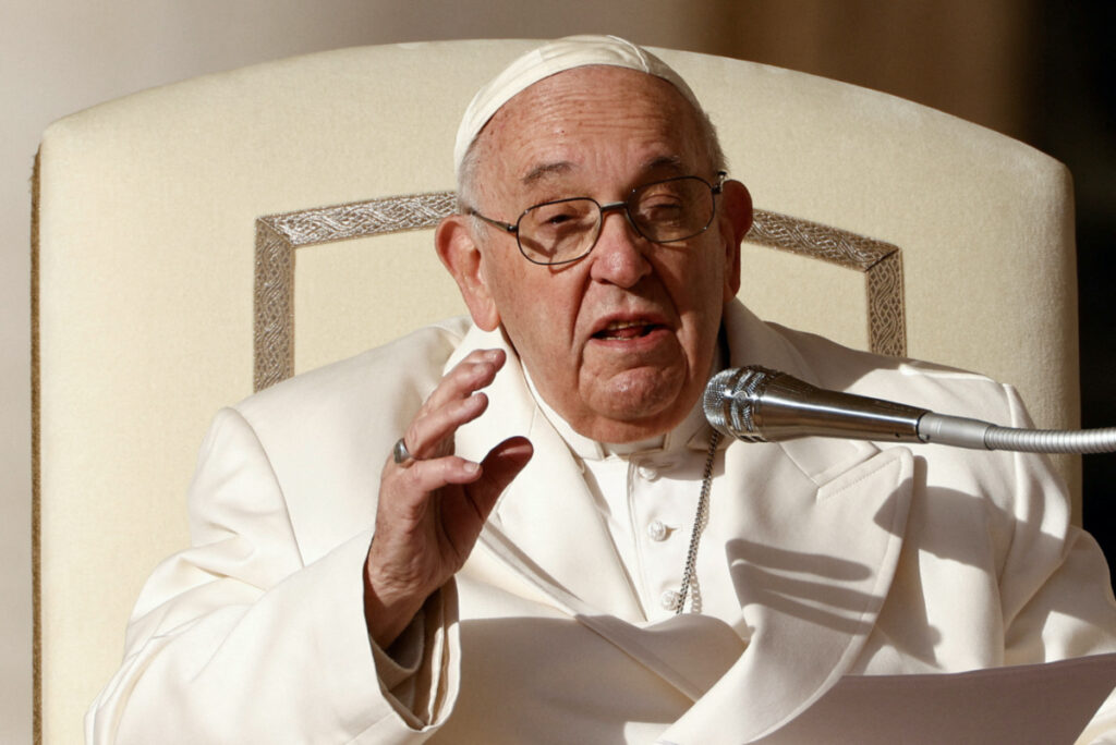 Vatican Pope Francis audience 30 Nov 22