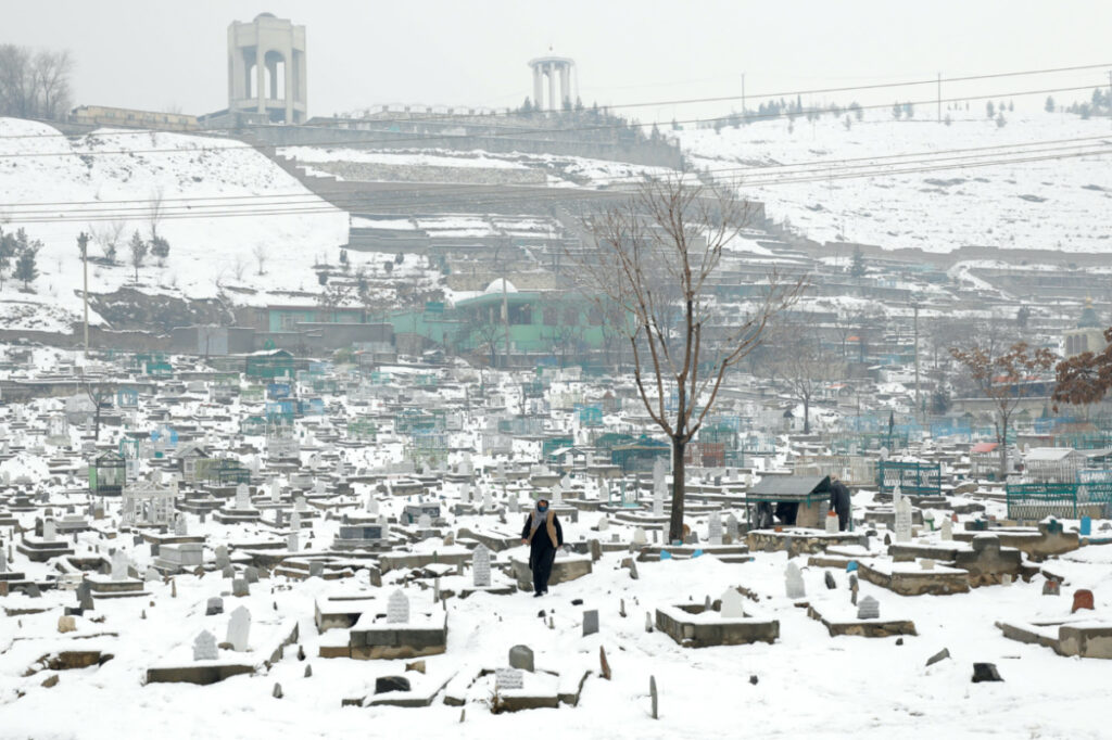 Afghanistan Kabul freezing temperatures