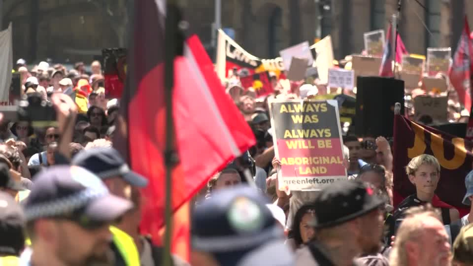 Australia Sydney Invasion Day rally
