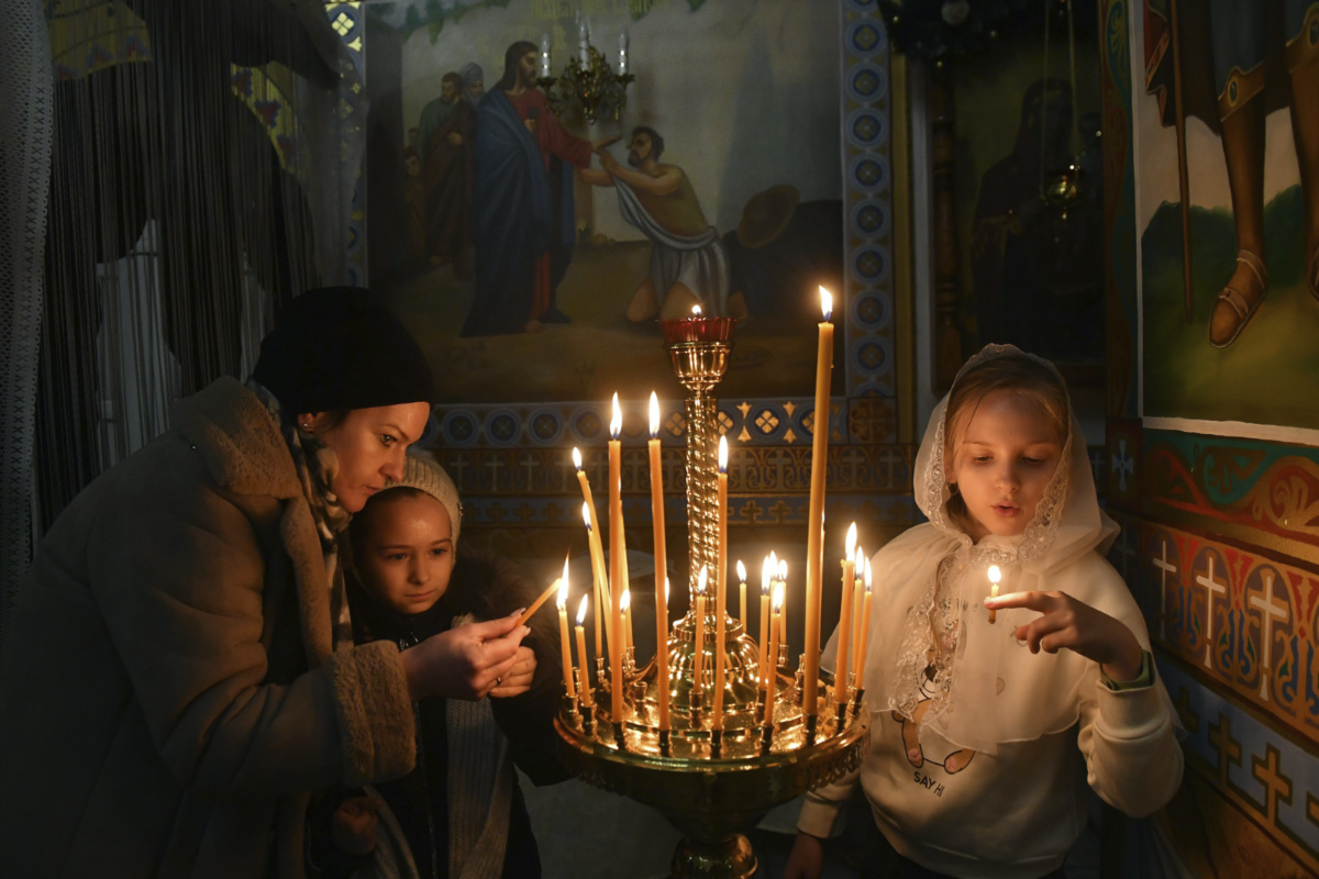 Belarus Zhidkovichi Orthodox Easter