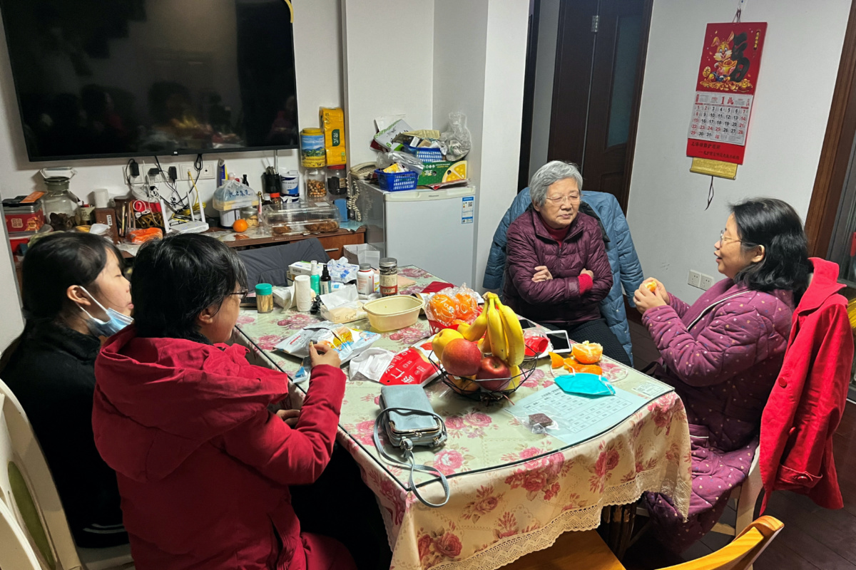 China Shanghai family reunions2