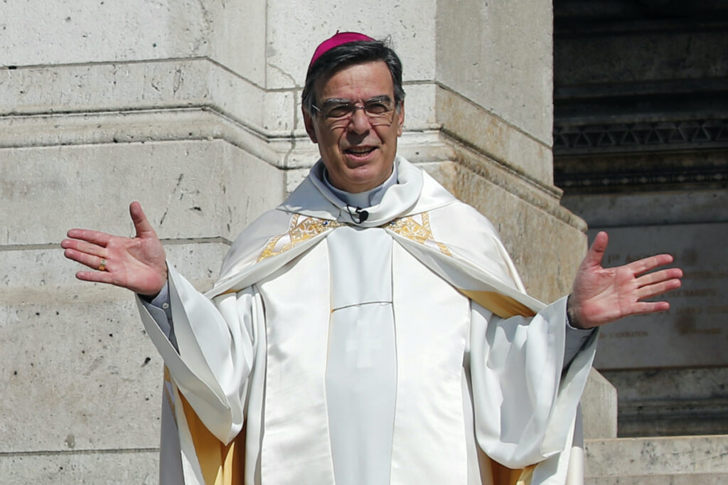 France Paris Archbishop Michel Aupetit Apr 2020