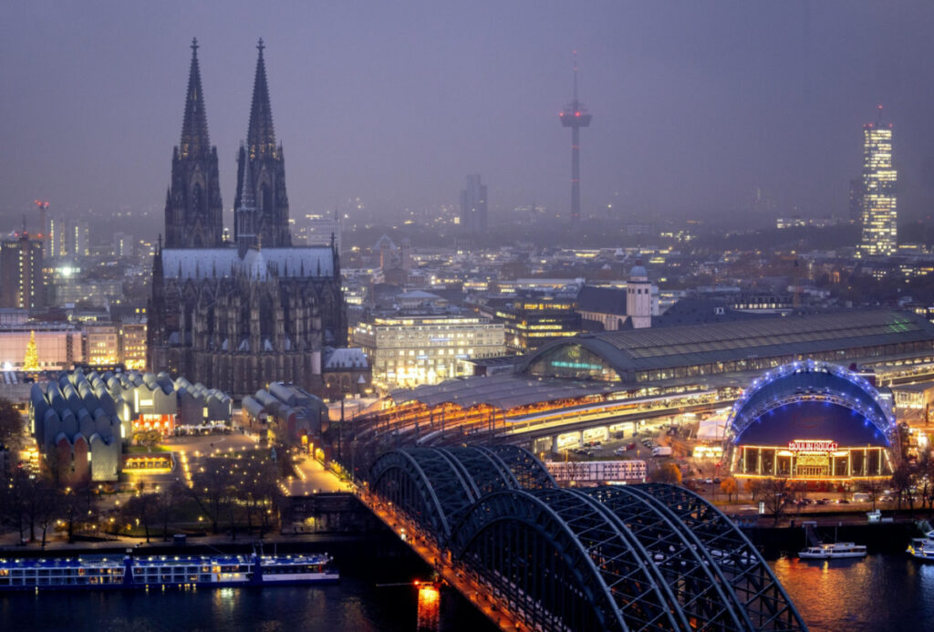 Germany Cologne skyline
