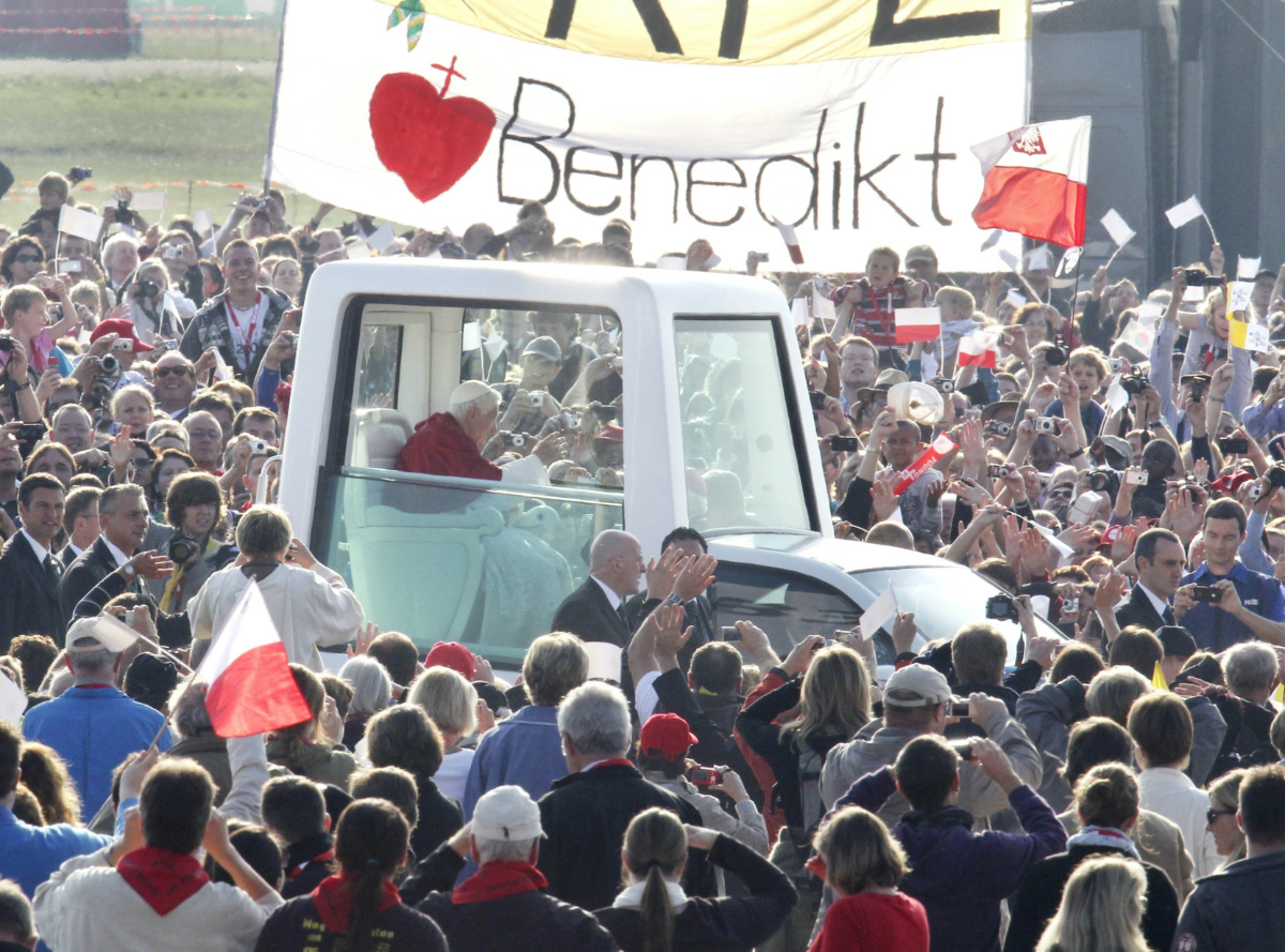 Germany Freiburg Pope Benedict XVI