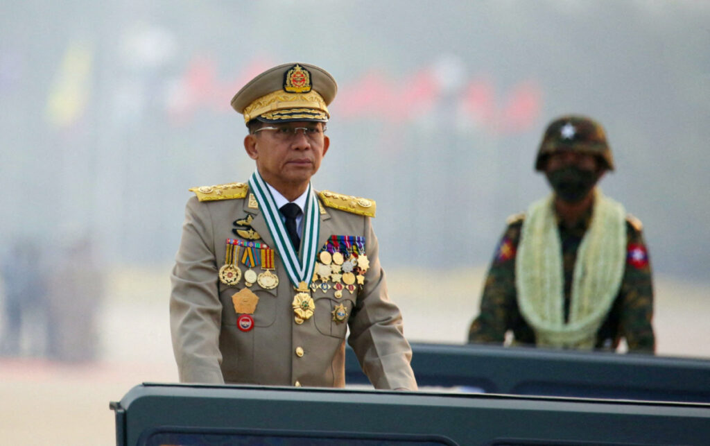 Myanmar Senior General Min Aung Hlaing