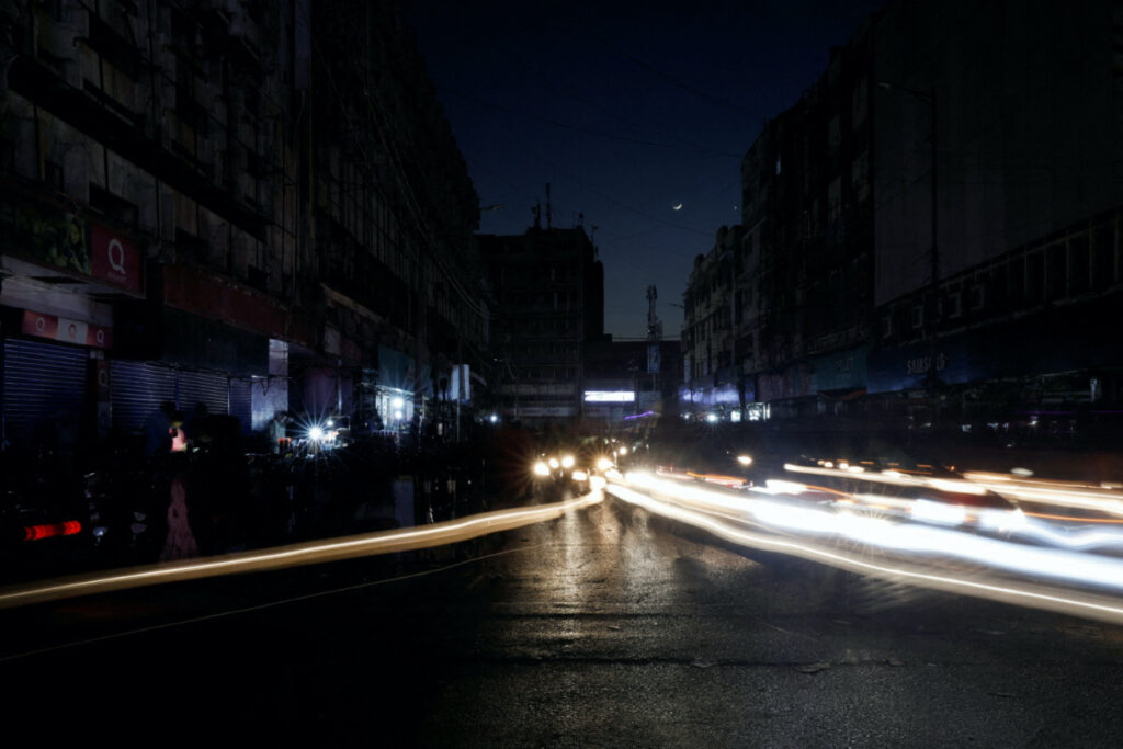 Pakistan Karachi blackout