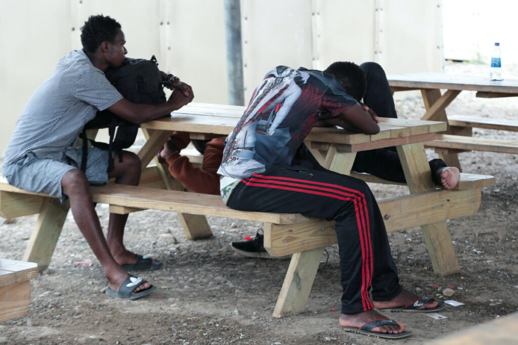 Panama Meteti migrant camp