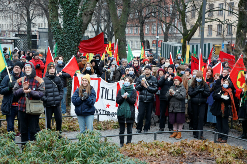 Sweden Stockholm protest