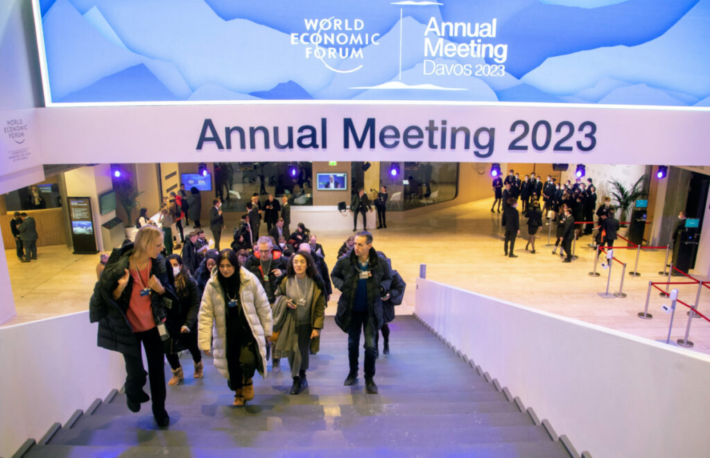 Switzerland Davos WEF participants