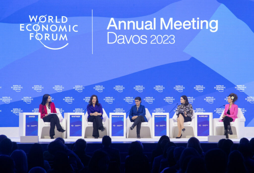 Switzerland Davos WEF panel