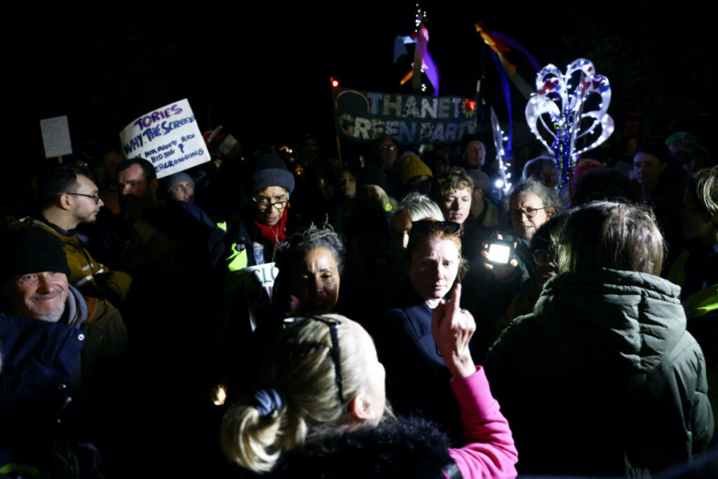 UK Manston asylum seeker protests