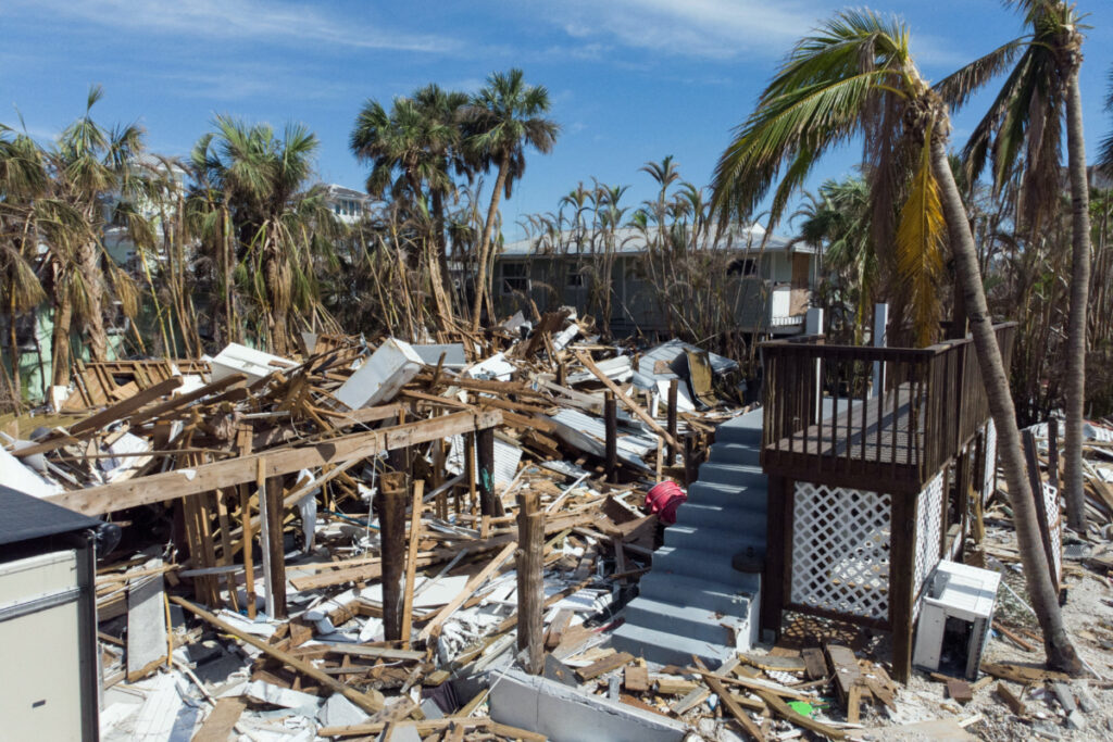 US Florida Fort Myers Beach Hurricane Ian