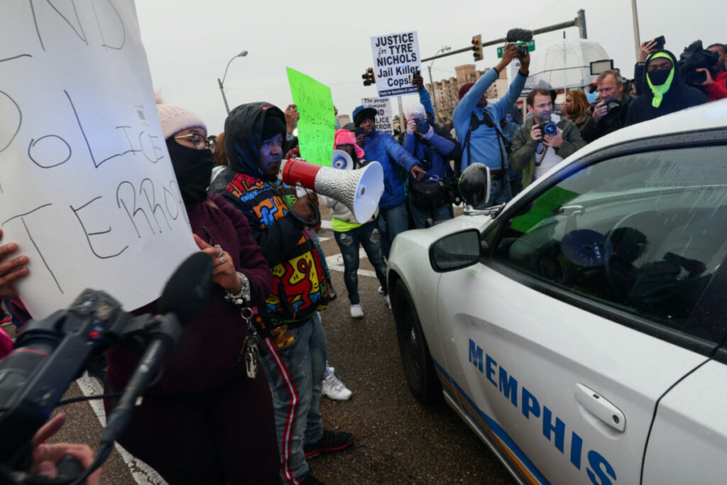 US Memphis Tyre Nichols protest1