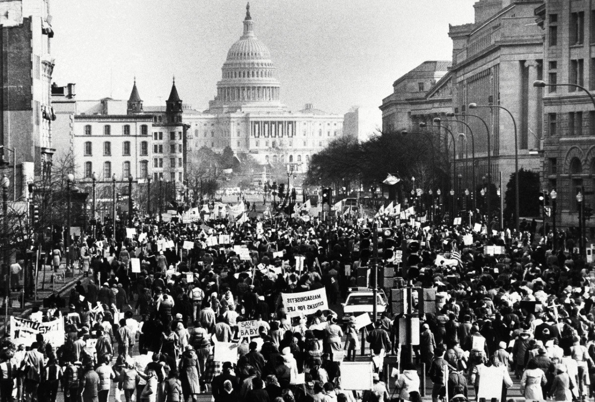 US Washington March for Life 1981