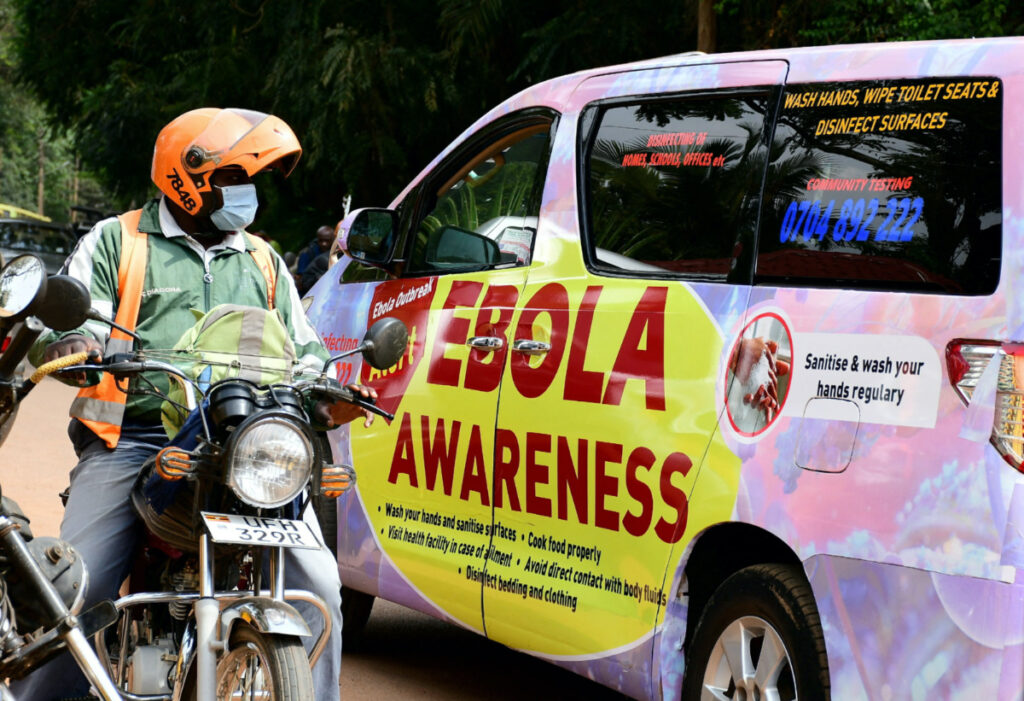 Uganda Kampala Ebola awareness