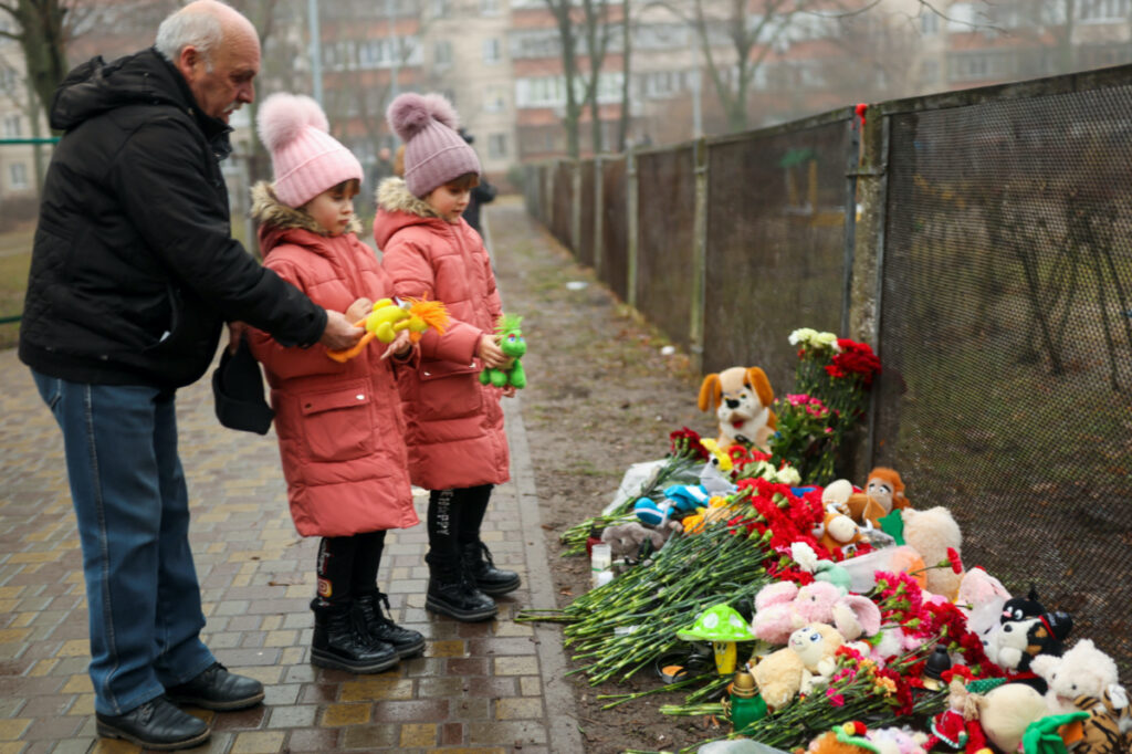 Ukraine Brovary crash memorial