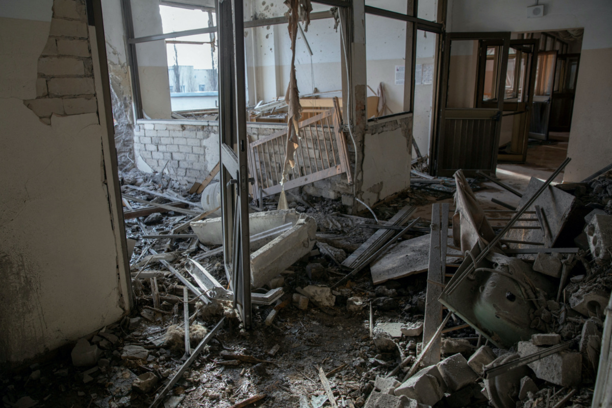 Ukraine Kherson childrens hospital
