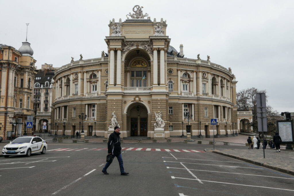 Ukraine Odesa opera house