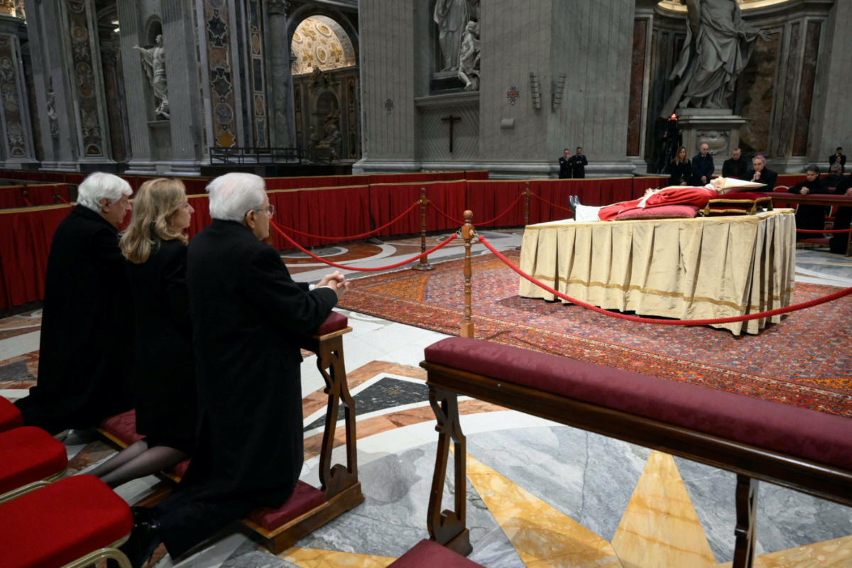Vatican Pope Benedict XVI Italian leaders
