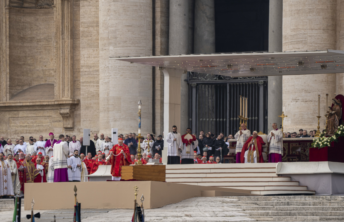 Vatican Pope Benedict funeral Pope Francis2