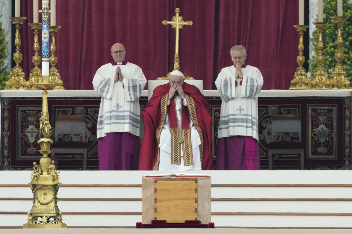 Vatican Pope Benedict funeral Pope Francis3