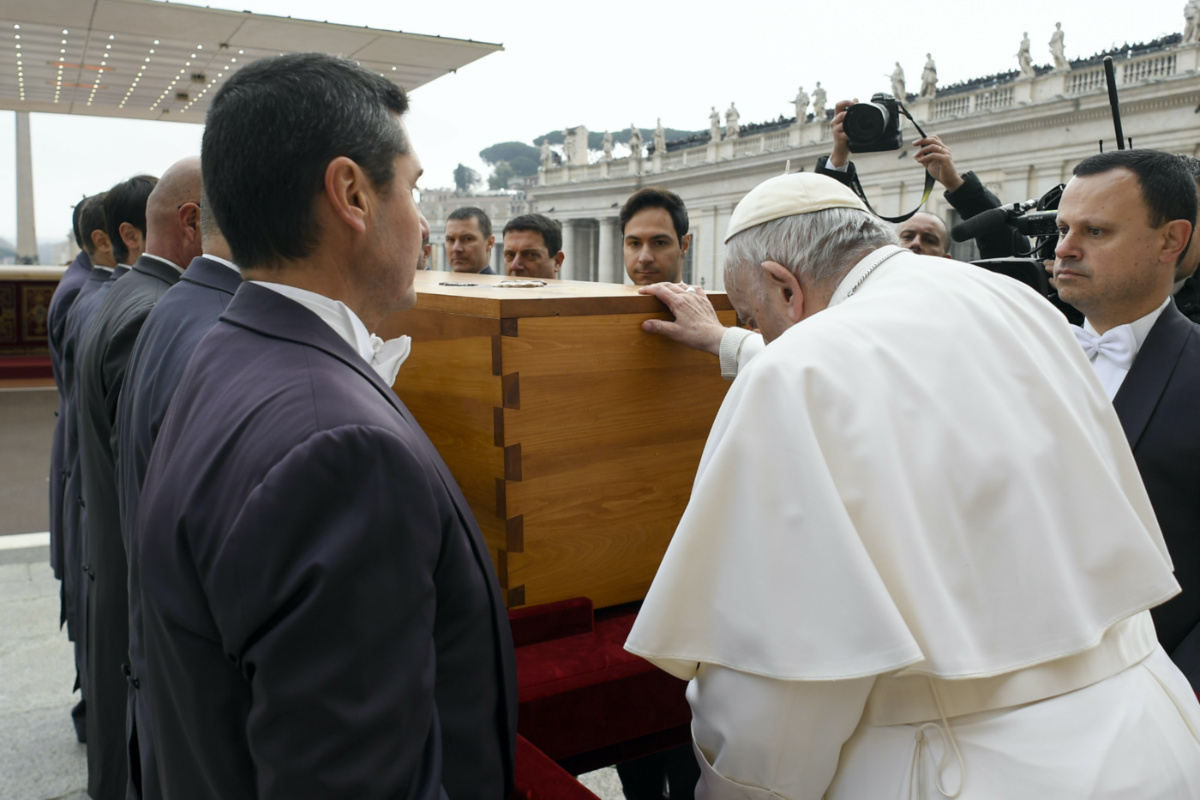 Vatican Pope Benedict funeral Pope Francis4