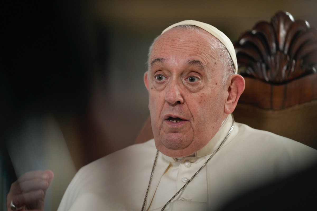 Vatican Pope Francis AP interview