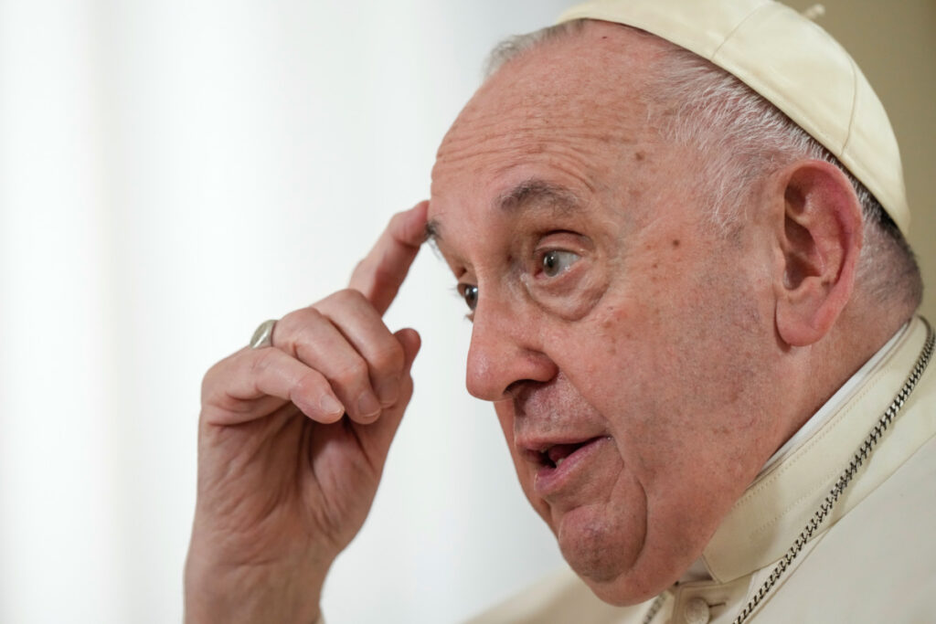 Vatican Pope Francis AP interview1