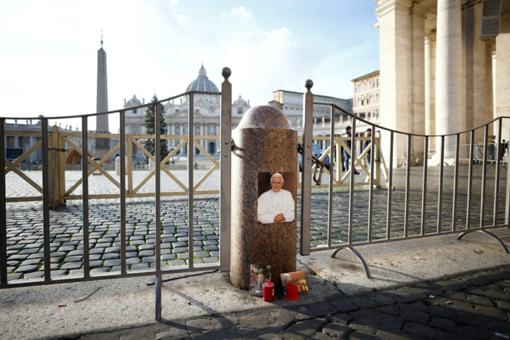 Vatican memorial Pope Benedict XVI
