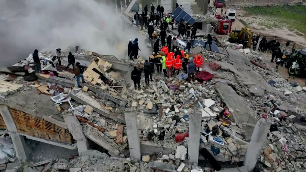 Syria - Sarmada - earthquake