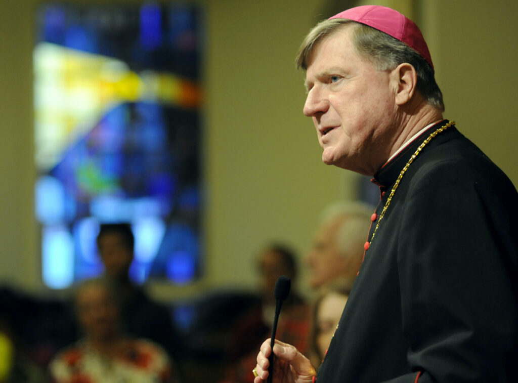 US - Catholic Bishop Robert J McManus - 2012