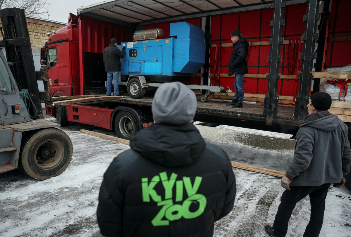 Ukraine Kyiv Zoo generators