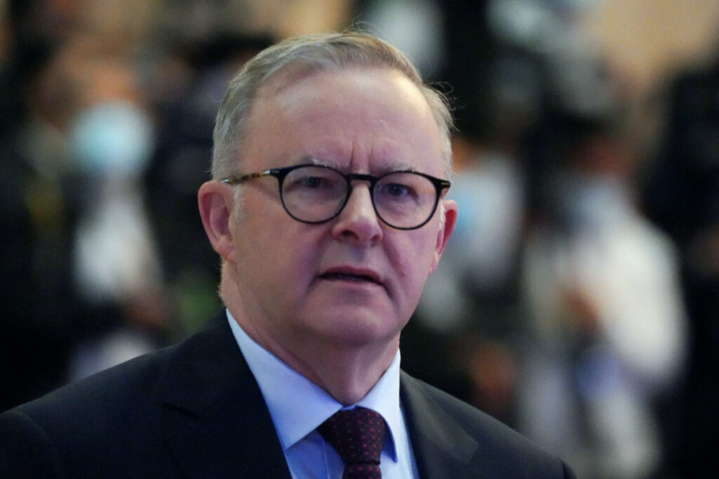 Anthony Albanese, Australia's Prime Minister, attends the 2nd ASEAN Global Dialogue during the ASEAN summit held in Phnom Penh, Cambodia on 13th November, 2022.