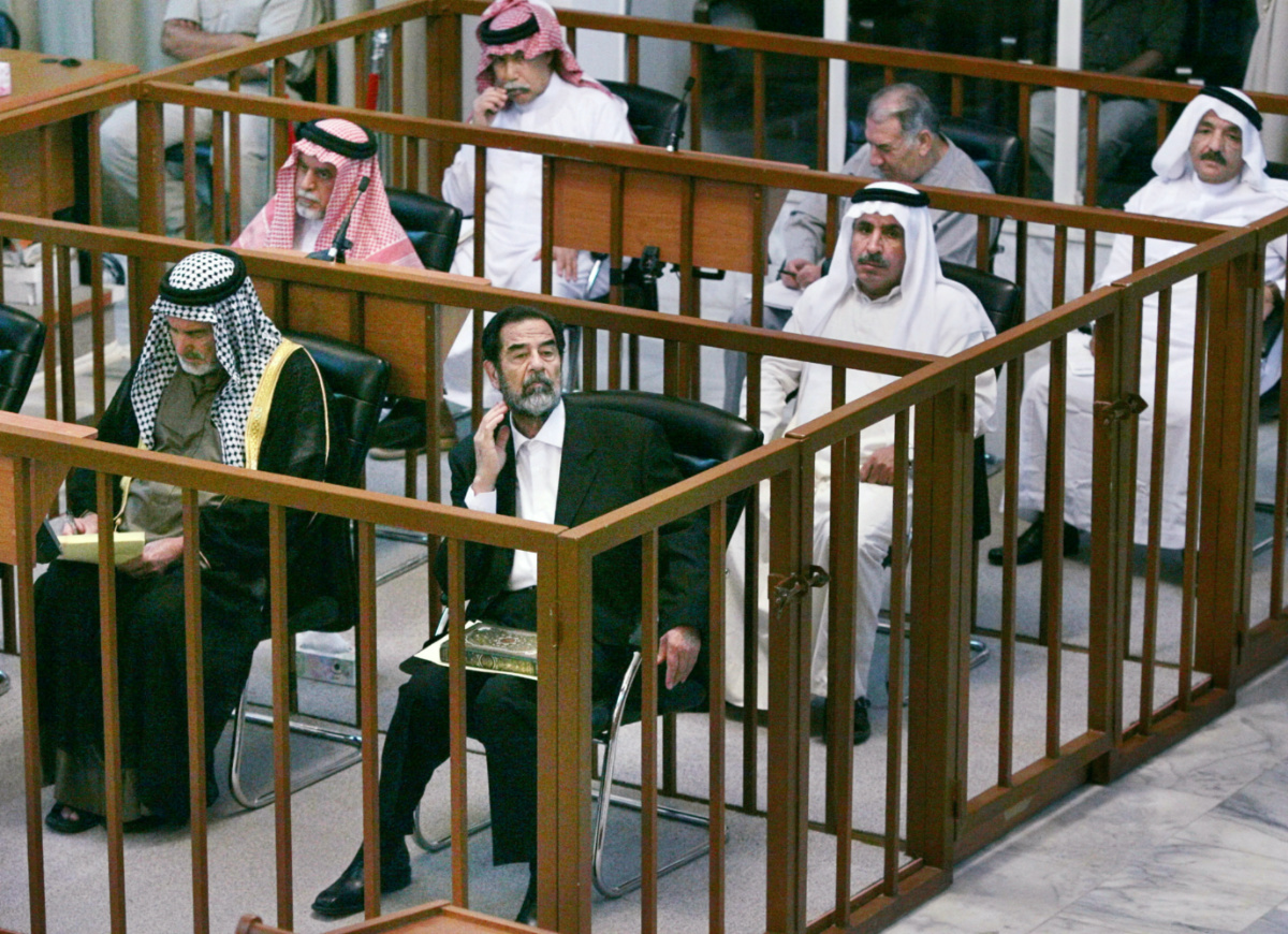 Iraq - Saddam Hussein trial