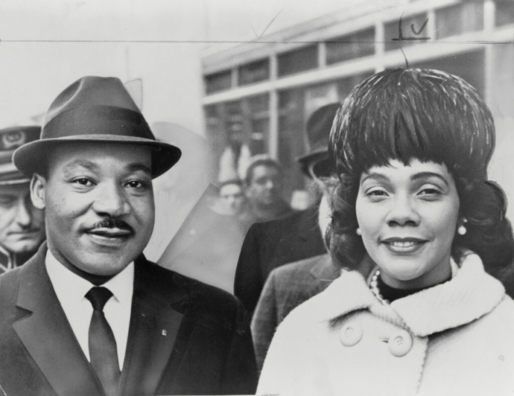 Martin Luther King Jr and Coretta Scott King