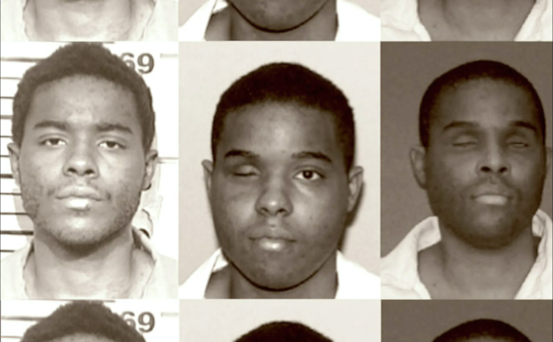 Andre Thomas, before and after gouging out his eyes, is scheduled to be executed in April in Texas.