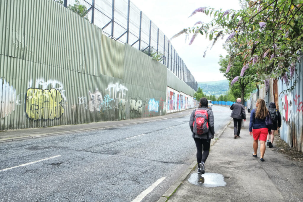 Northern Ireland - Belfast - peace wall
