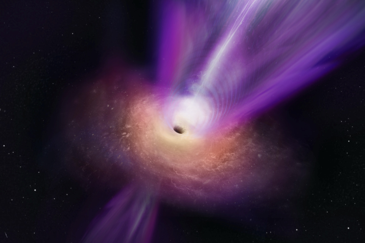 Scientists observing the compact radio core of galaxy M87 have discovered new details about the galaxy’s supermassive black hole.