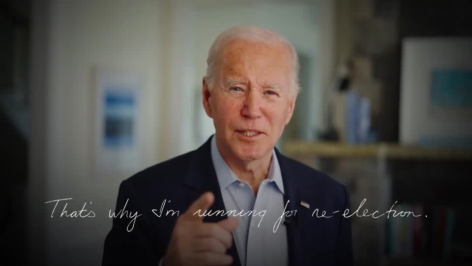 Joe Biden reelection announcement video
