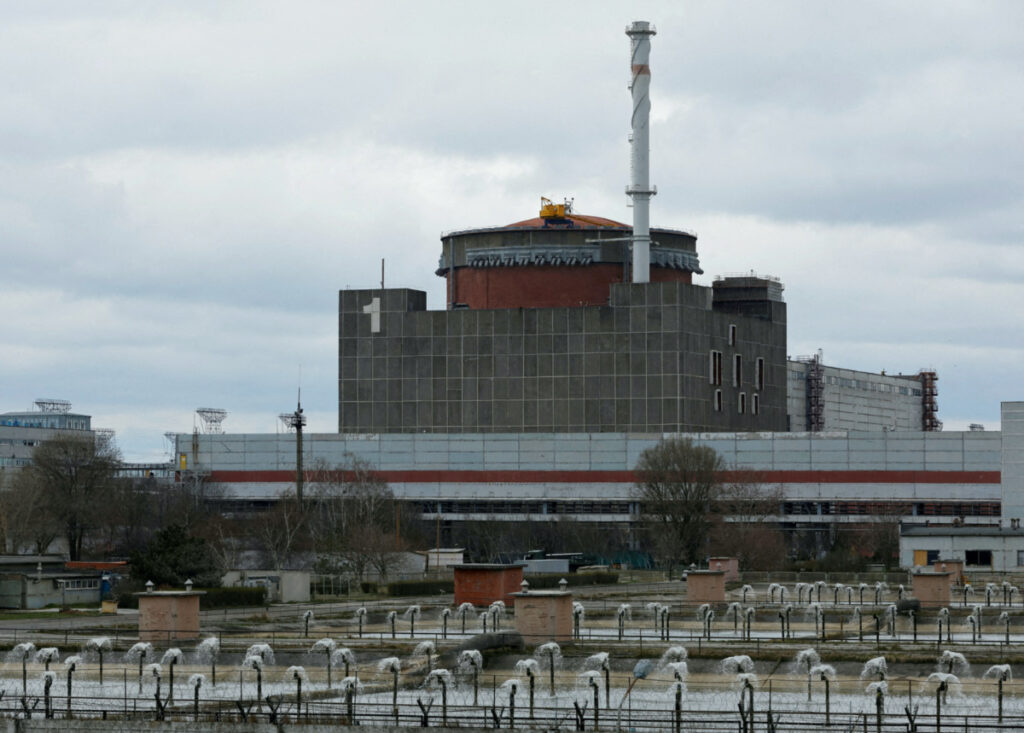 A view shows the Zaporizhzhia Nuclear Power Plant in the course of Russia-Ukraine conflict outside Enerhodar in the Zaporizhzhia region, Russian-controlled Ukraine, on 29th March, 2023.