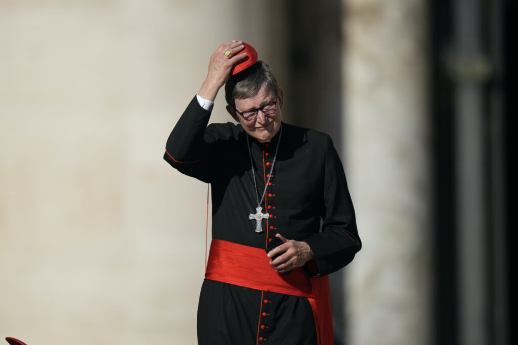 Cardinal Rainer Maria Woelki attends Pope Francis' weekly general audience in St. Peter's Square at The Vatican, on Wednesday, 5th October, 2022