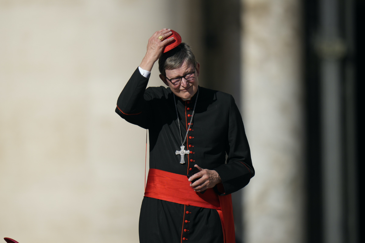 Cardinal Rainer Maria Woelki attends Pope Francis' weekly general audience in St. Peter's Square at The Vatican, on Wednesday, 5th October, 2022