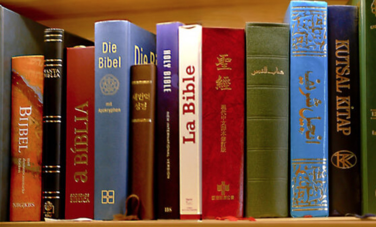 Different language Bibles