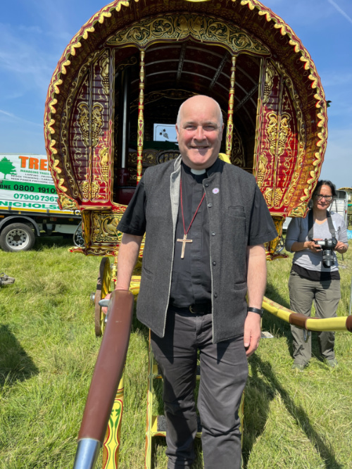 UK Bishop of Carlisle traditional wagon