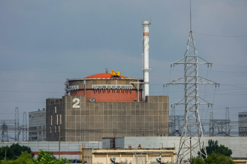 A view shows the Zaporizhzhia Nuclear Power Plant, in the course of Russia-Ukraine conflict outside Enerhodar in the Zaporizhzhia region, Russian-controlled Ukraine, on 15th June, 2023.