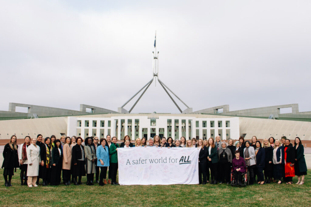 Australia Canberra Micah Womens delegation