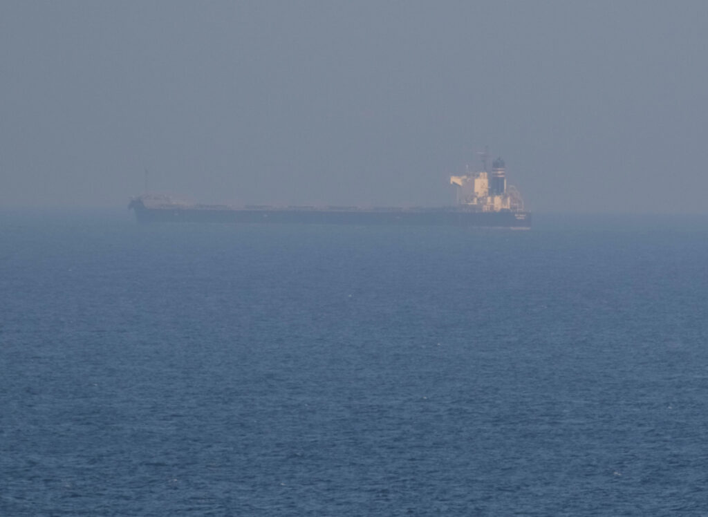 A grain ship carrying Ukrainian grain is seen in the Black Sea, amid Russia's attack on Ukraine, near Ukrainian port of Odesa, Ukraine, on 2nd November, 2022.