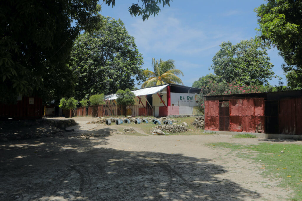 View shows the "El Roi", a Christian community site where the American nurse Alix Dorsainvil used to work before being kidnapped with her child, in Port-au-Prince, Haiti, on 1st August, 2023.
