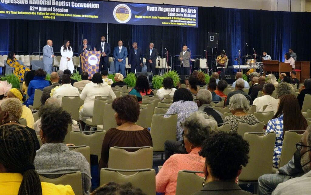 The annual session of the Progressive National Baptist Convention in St Louis, Missouri, on 9th August, 2023.